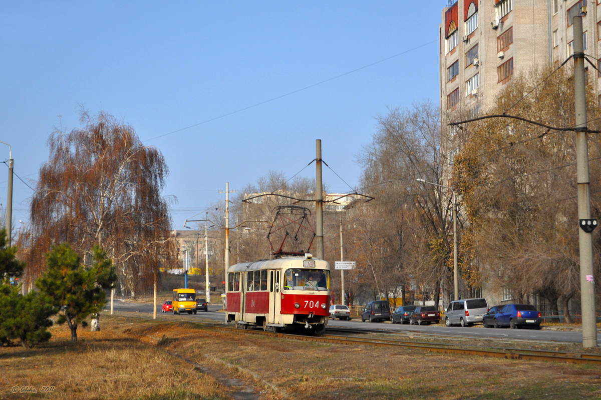 Zaporizzsja, Tatra T3SU — 704