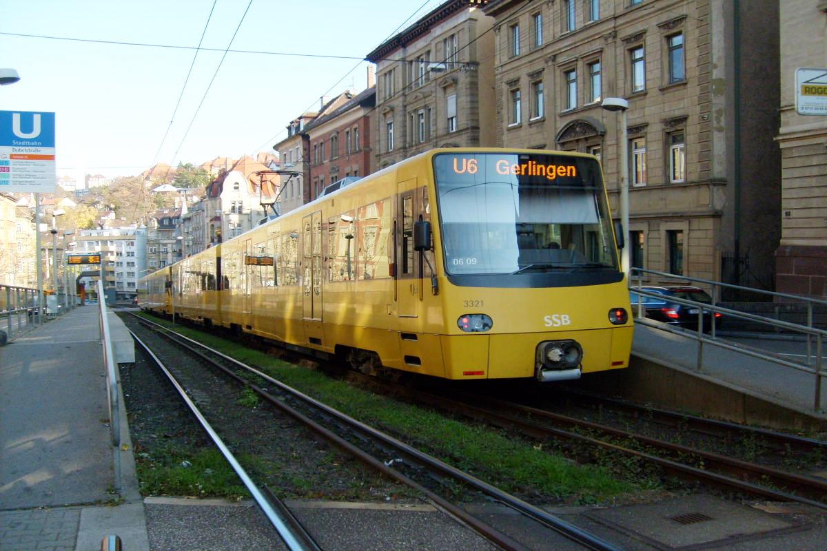 Штутгарт, Duewag DT8.10 № 3321 Штутгарт, Duewag DT8.10 № 3321