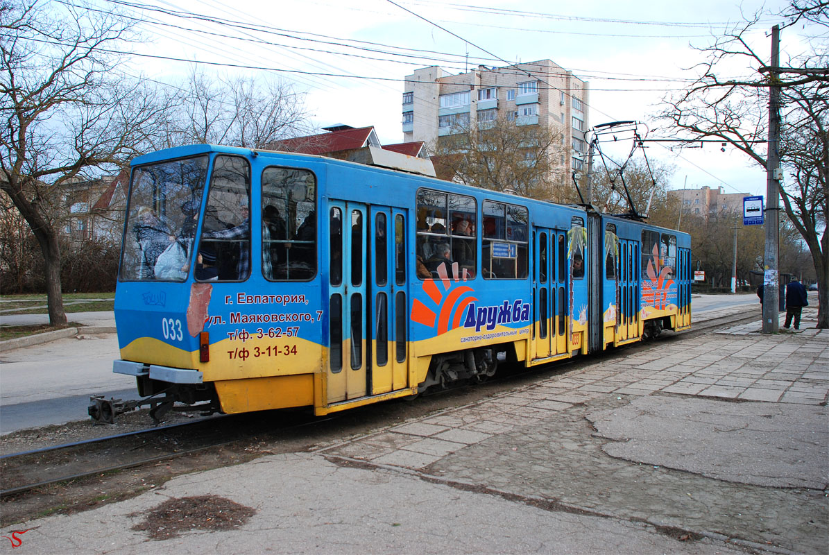 Евпатория, Tatra KT4SU № 033