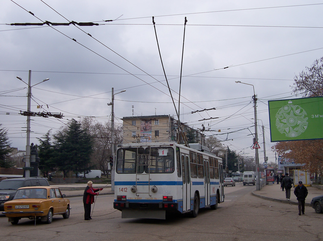 Севастополь, ЮМЗ Т2 № 1412