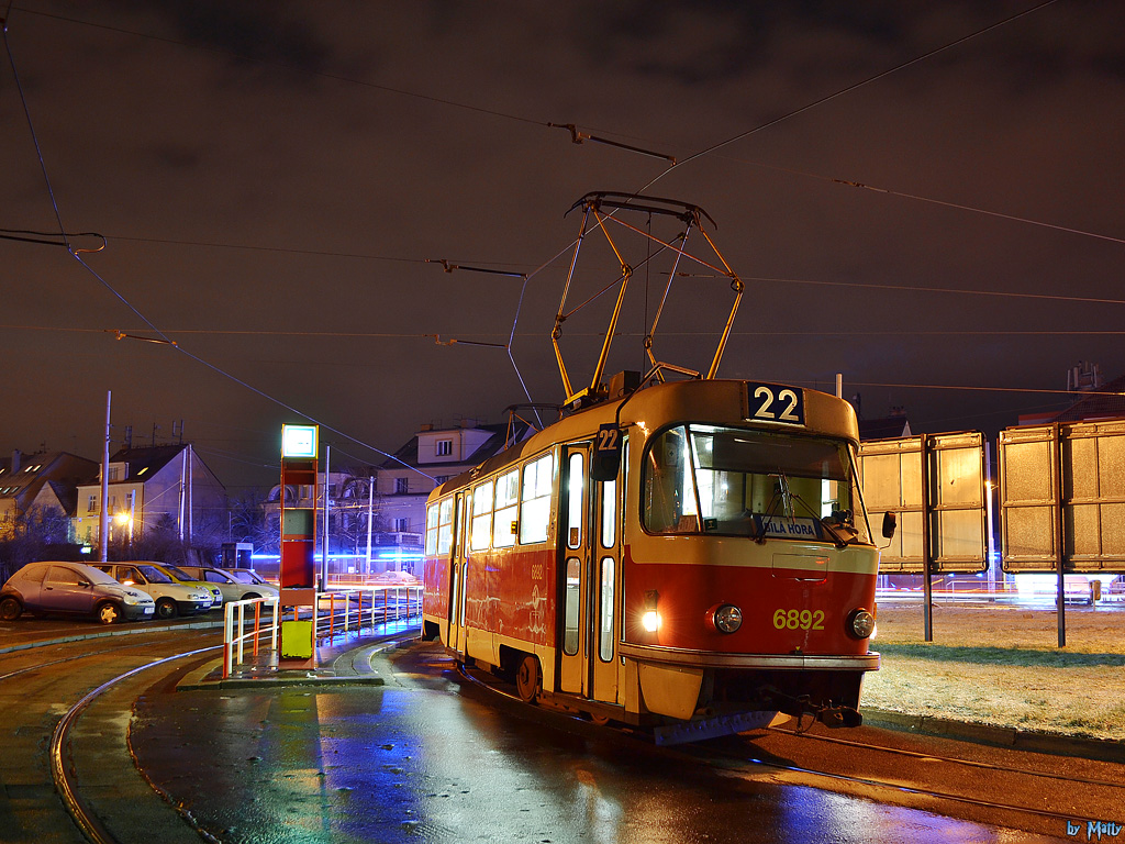 Praha, Tatra T3 nr. 6892