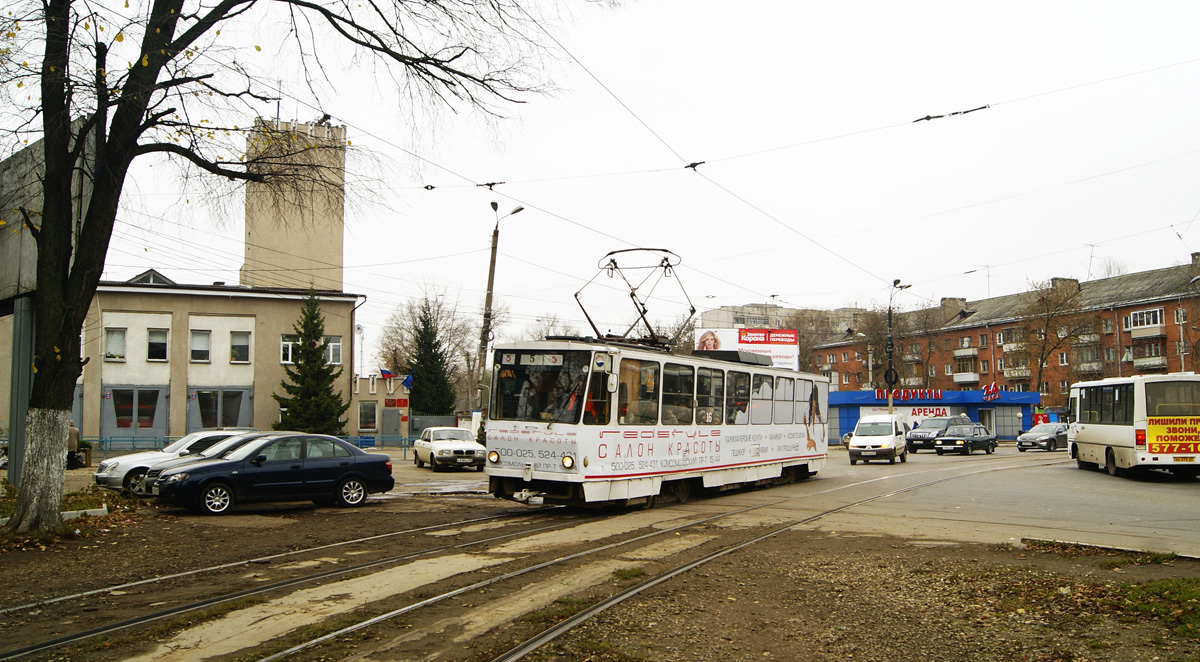 Тверь, Tatra T6B5SU № 16; Тверь — Трамвайные линии: Заволжский район