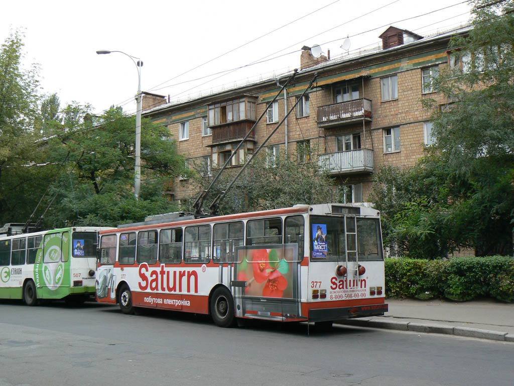 Киев, Škoda 14Tr02/6 № 377
