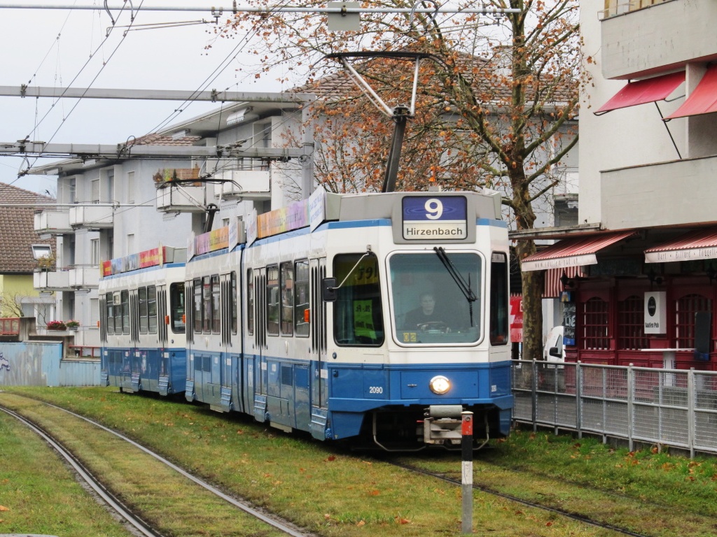 Цюрих, SWP/SIG/BBC Be 4/6 "Tram 2000" № 2090