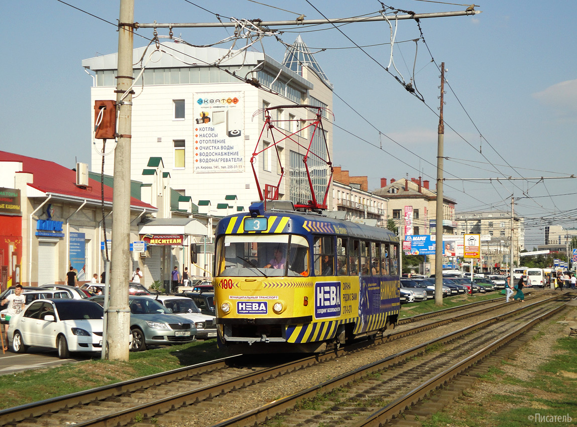 Краснодар, Tatra T3SU № 100