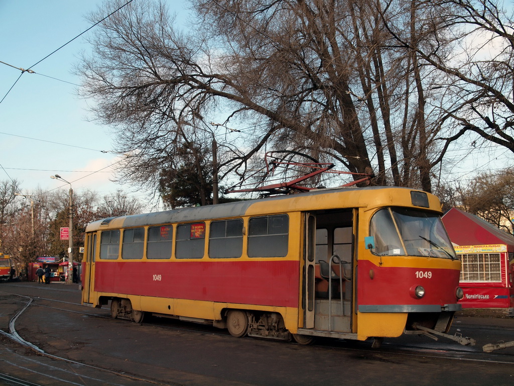 Одесса, Tatra T3SU (двухдверная) № 1049