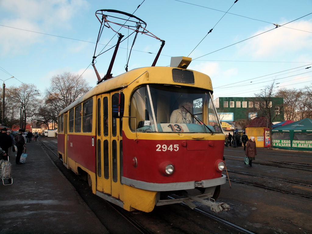 Одесса, Tatra T3SU № 2945 Одесса, Tatra T3SU № 2945