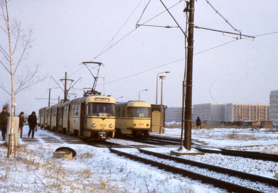 Магдебург, Tatra T4D № 1232; Магдебург — Старые фотографии