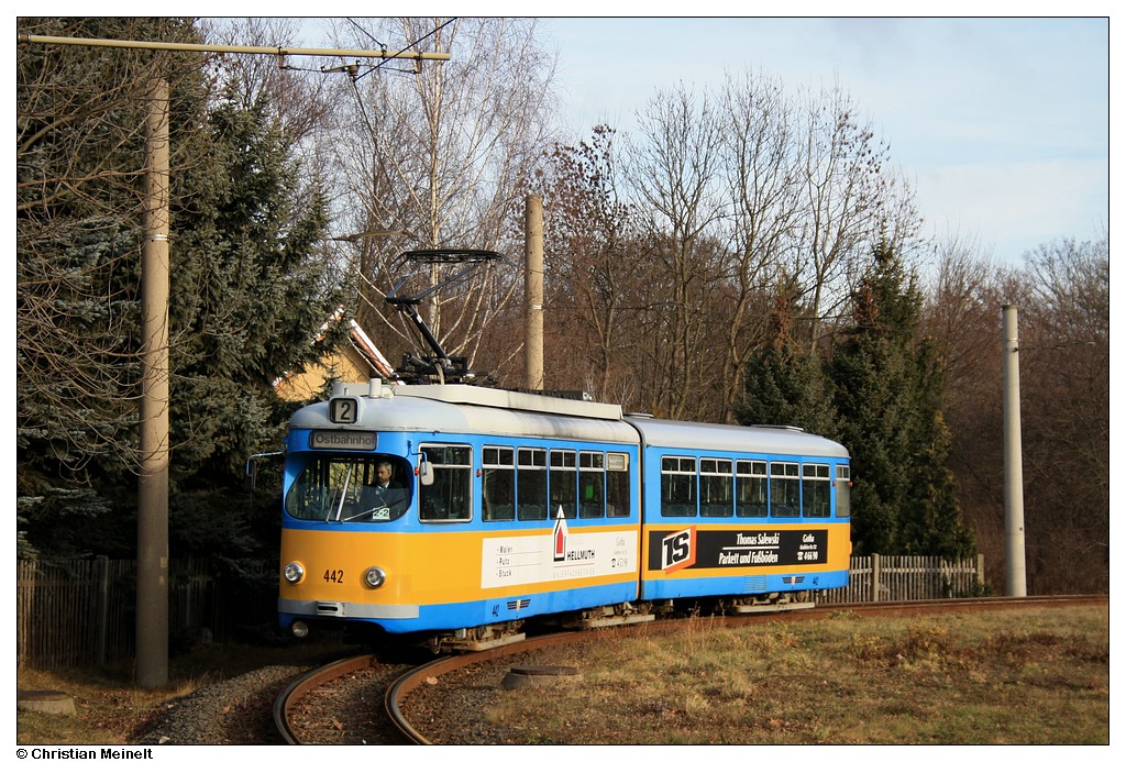 Гота, Duewag GT6 № 442