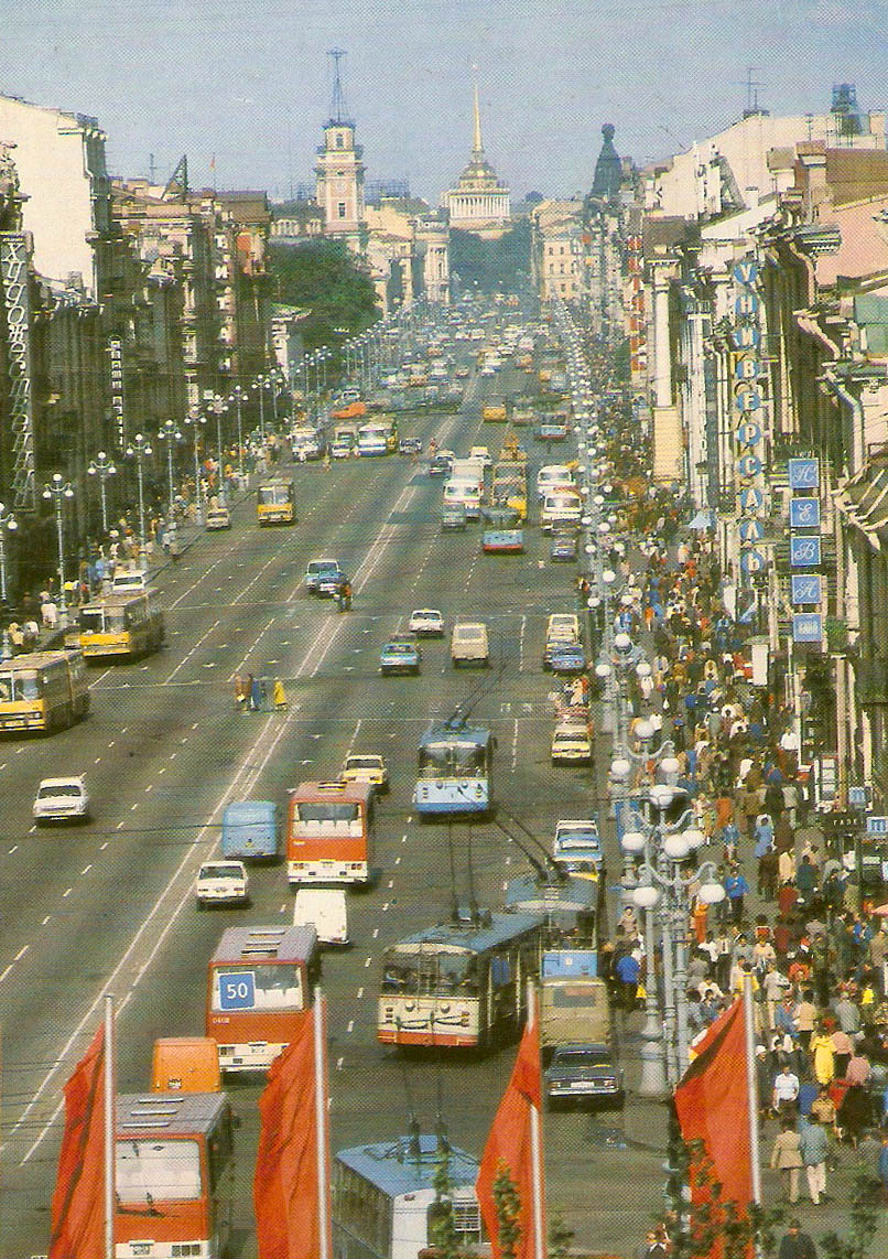 Санкт-Петербург — Исторические фотографии троллейбусов
