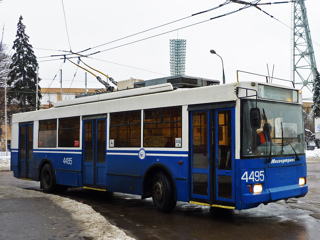 Москва, Тролза-5275.05 «Оптима» № 4495