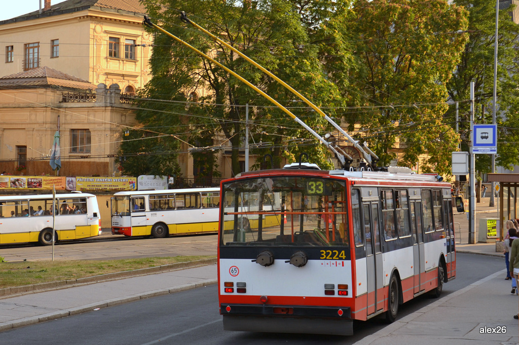 Брно, Škoda 14Tr08/6 № 3224