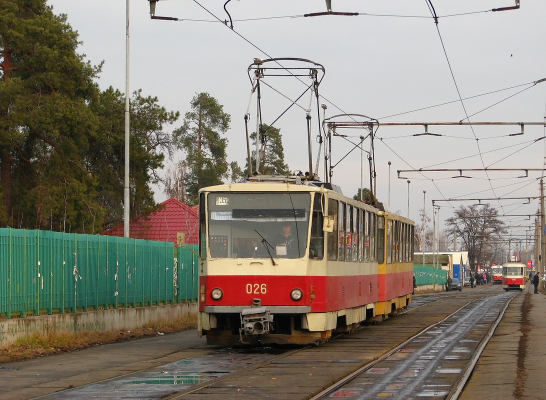 Киев, Tatra T6B5SU № 026