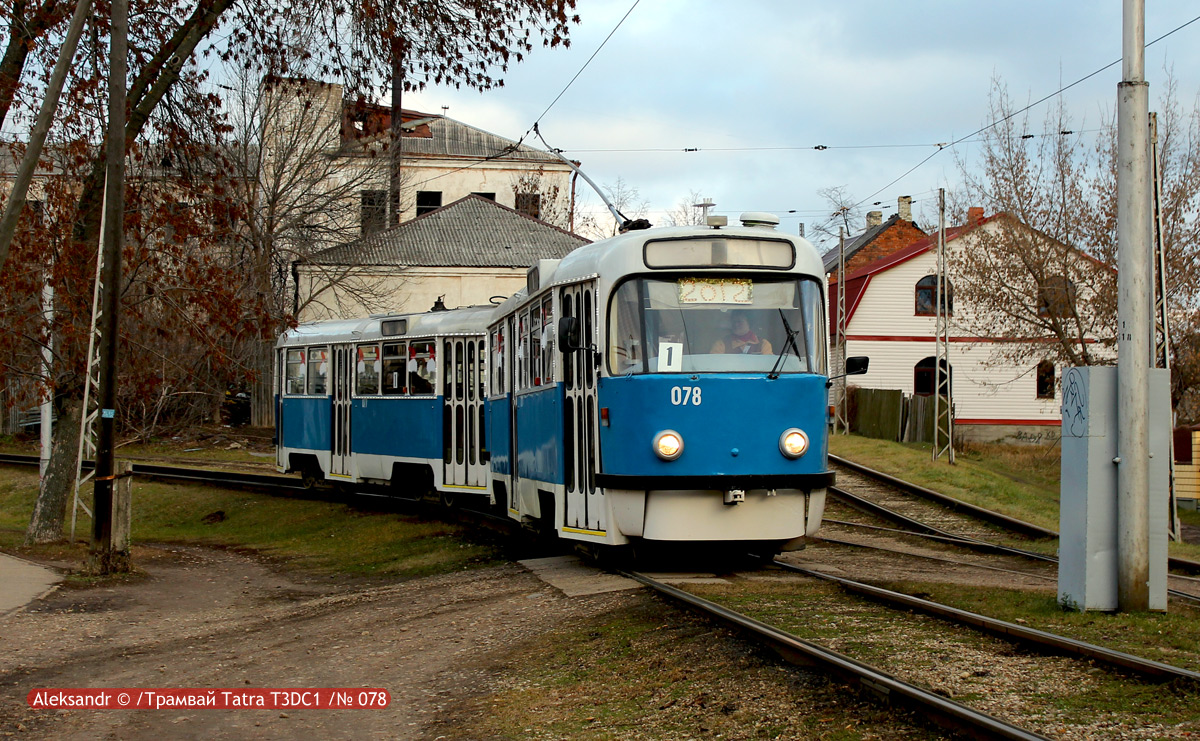 Даугавпилс, Tatra T3DC1 № 078 Даугавпилс, Tatra T3DC1 № 078