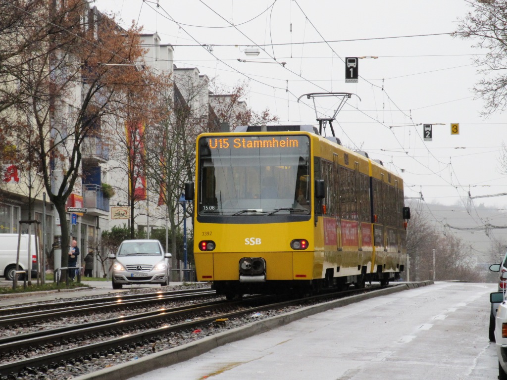 Штутгарт, Duewag DT8.11 № 3392