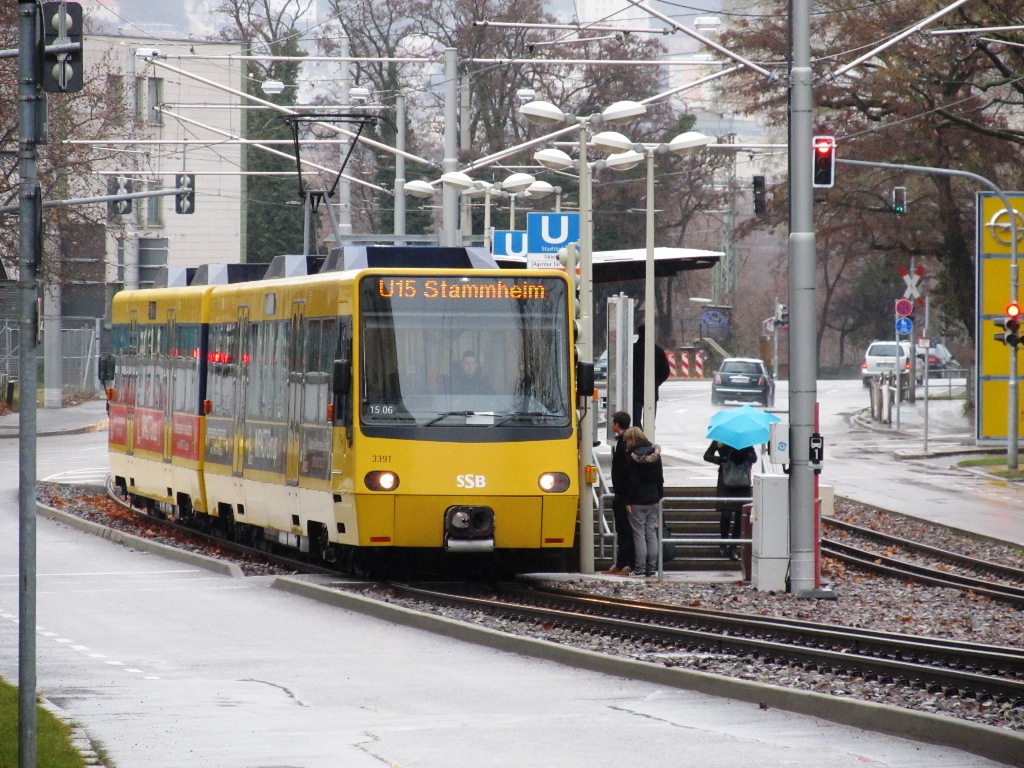 Штутгарт, Duewag DT8.11 № 3391