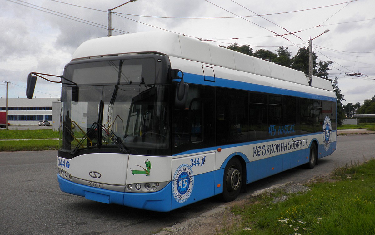 Таллин, Solaris Trollino III 12 AC № 344