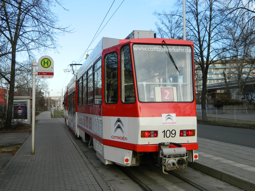 Котбус, Tatra KTNF6 № 109