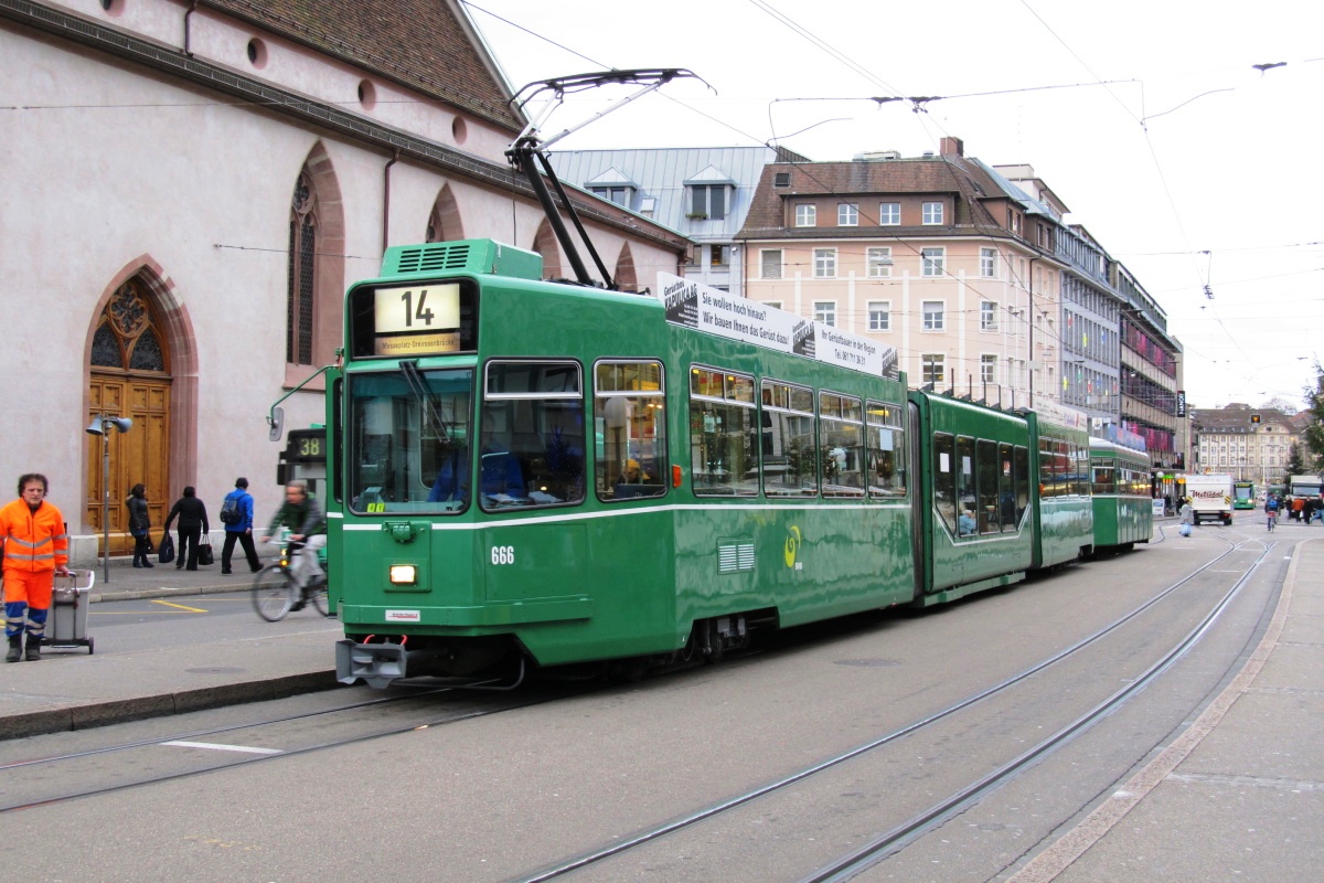 Базель, Schindler/Siemens Be 4/6 S № 666