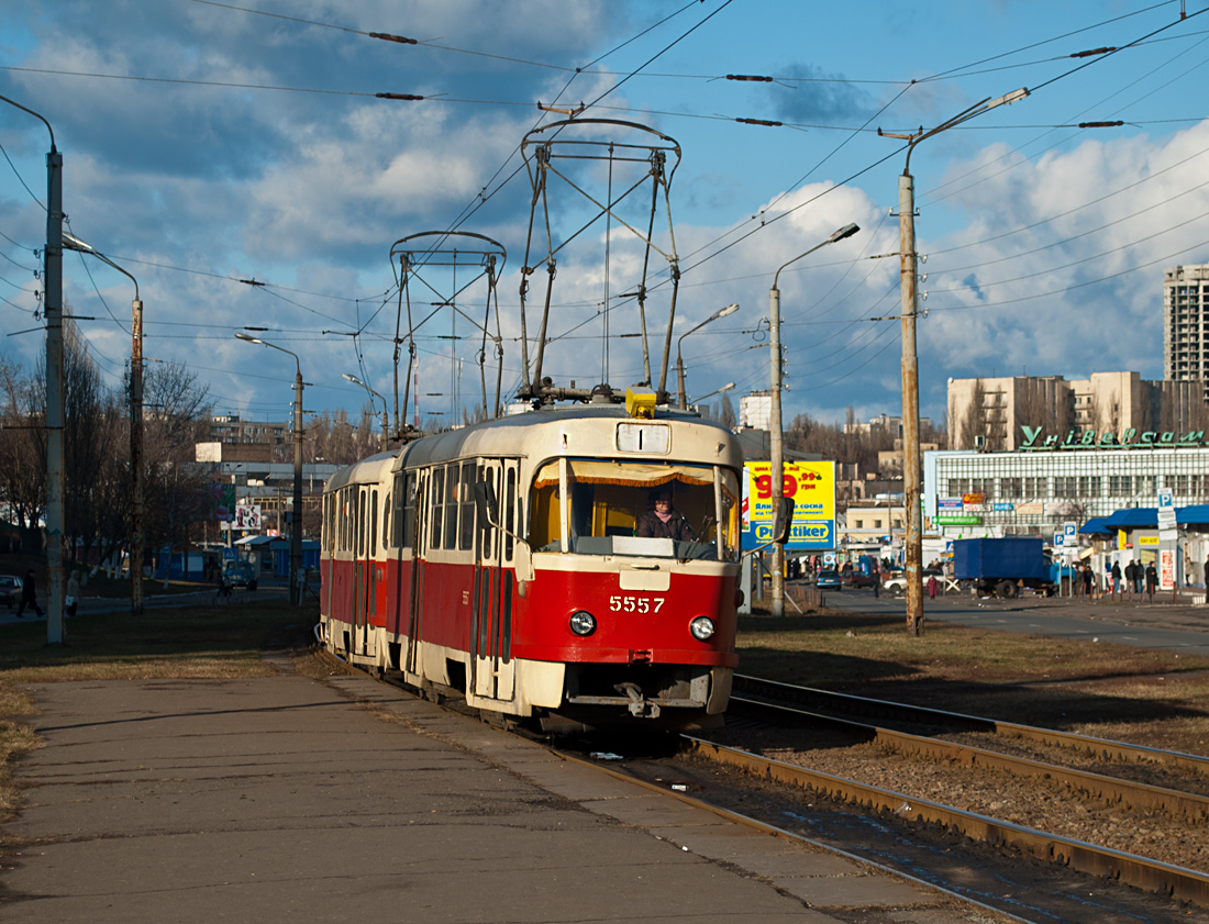Киев, Tatra T3SU № 5557