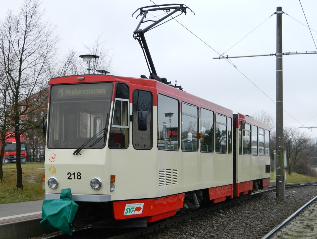 Франкфурт-на-Одере, Tatra KT4DM № 218 Франкфурт-на-Одере, Tatra KT4DM № 218