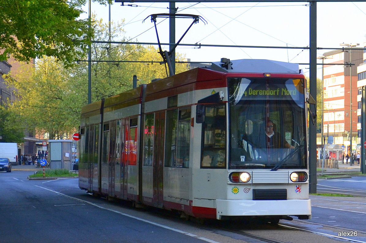 Дюссельдорф, Duewag NF6 № 2129 Дюссельдорф, Duewag NF6 № 2129