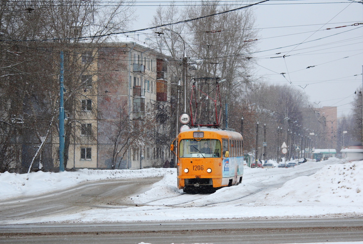Ижевск, Tatra T3SU № 1206