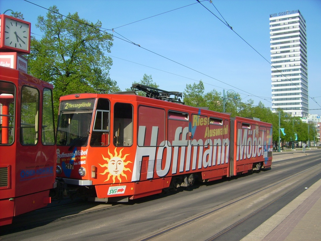 Франкфурт-на-Одере, Tatra KT4DM № 217