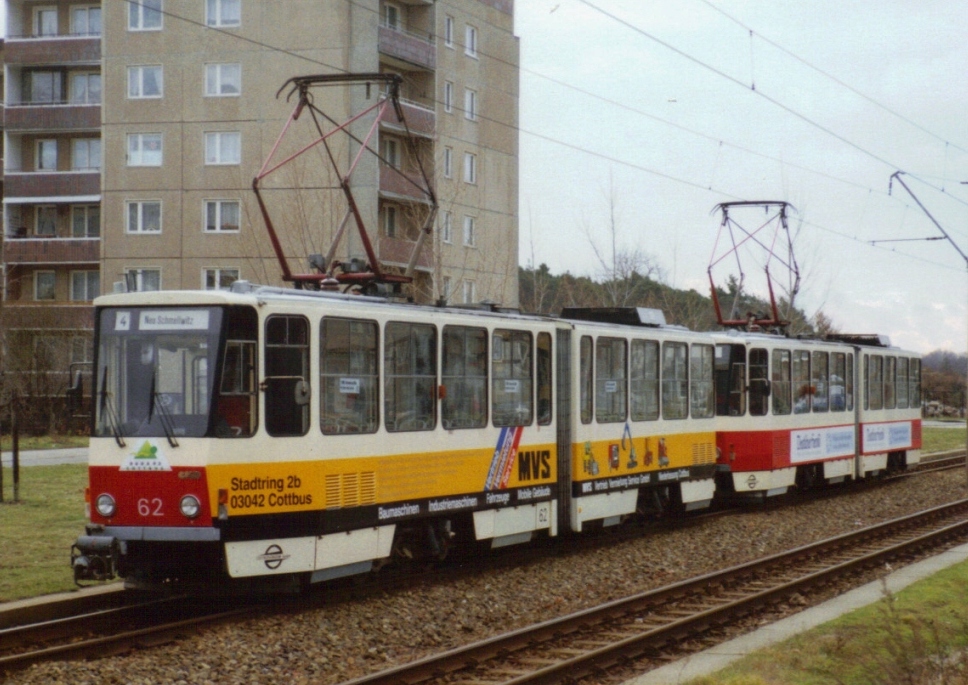 Котбус, Tatra KT4D № 62