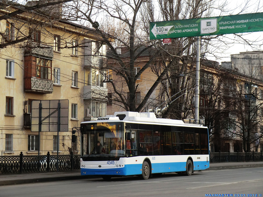 Krimin johdinauto, Bogdan T70110 # 4345 Krimin johdinauto, Bogdan T70110 # 4345