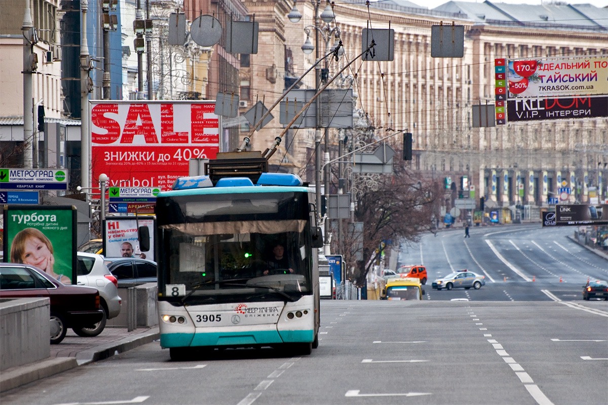 Киев, ЛАЗ E183D1 № 3905