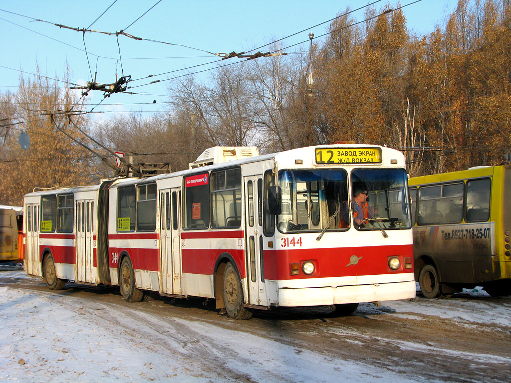 Samara, ZiU-683B [B00] Nr 3144; Samara — Terminus stations and loops (trolleybus)