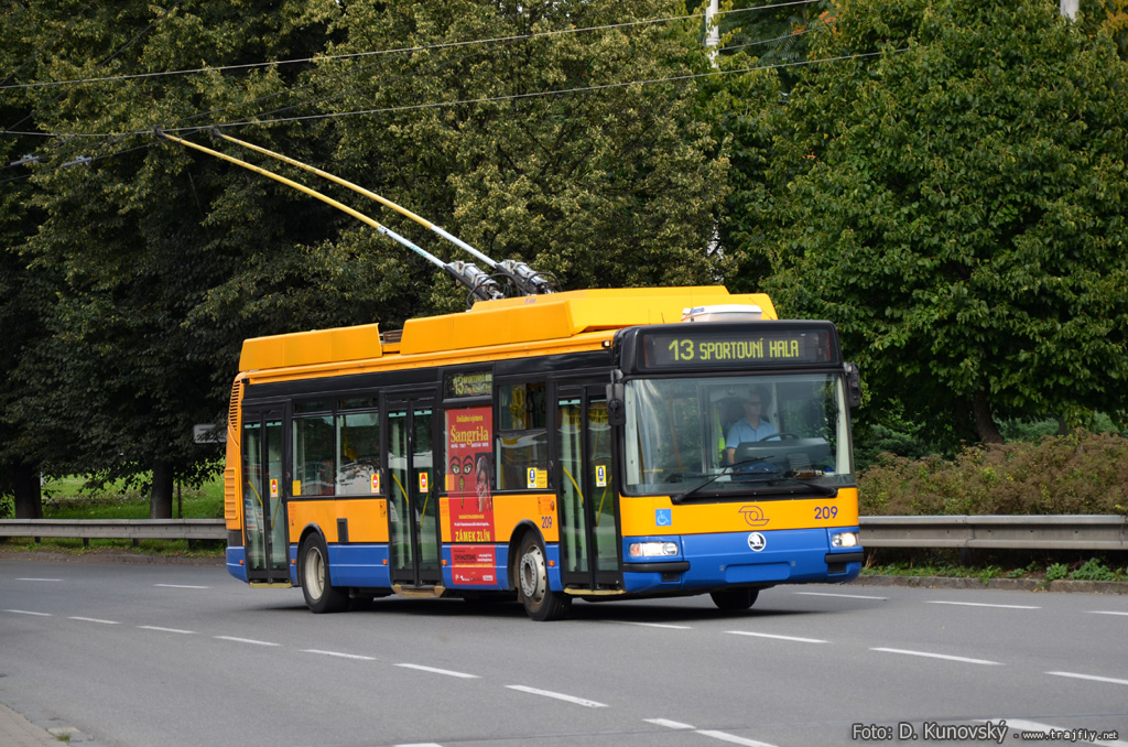 Злин, Škoda 24Tr Irisbus Citybus № 209