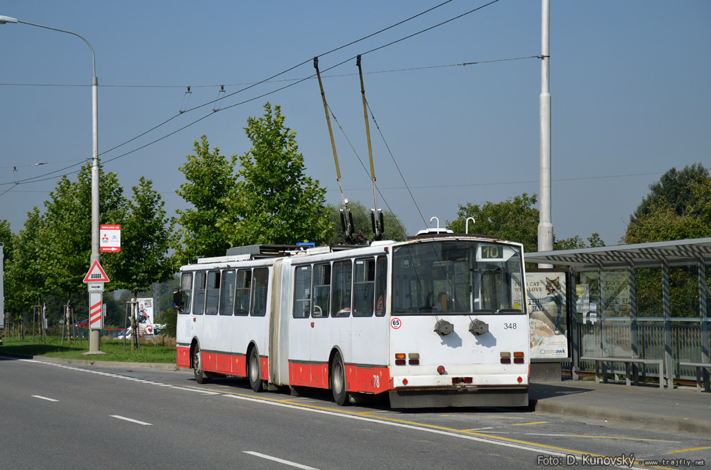 Злин, Škoda 15Tr13/6M № 348