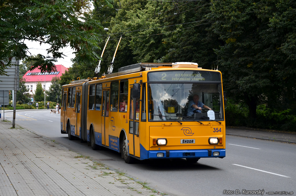 Злин, Škoda 15Tr13/6M № 354
