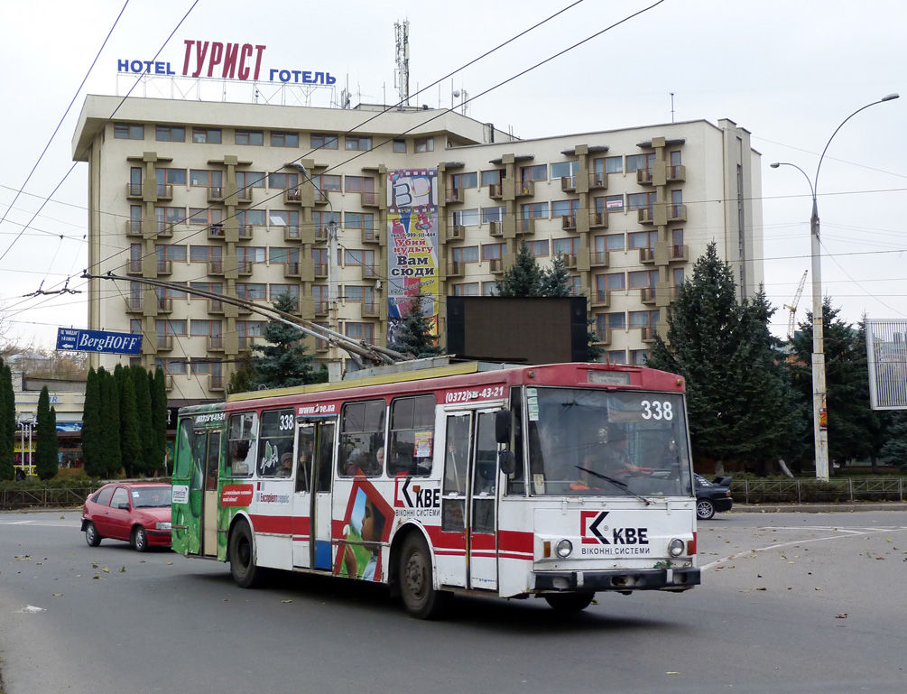 Черновцы, Škoda 14Tr07 № 338