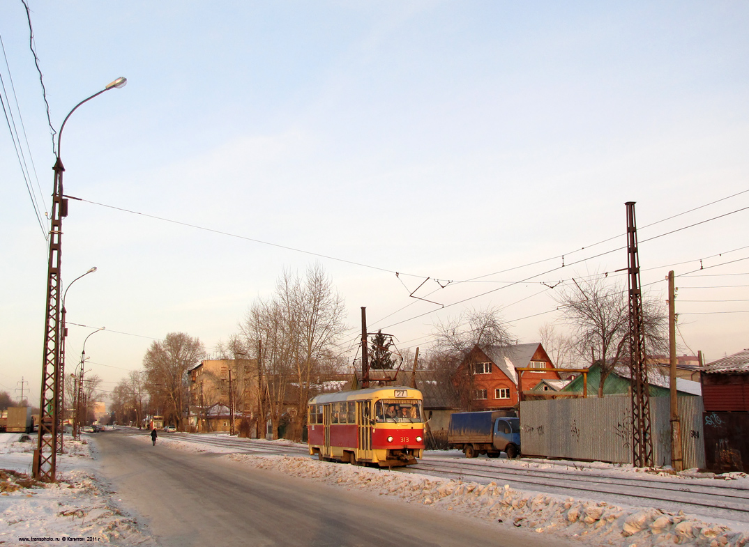 Екатеринбург, Tatra T3SU № 313