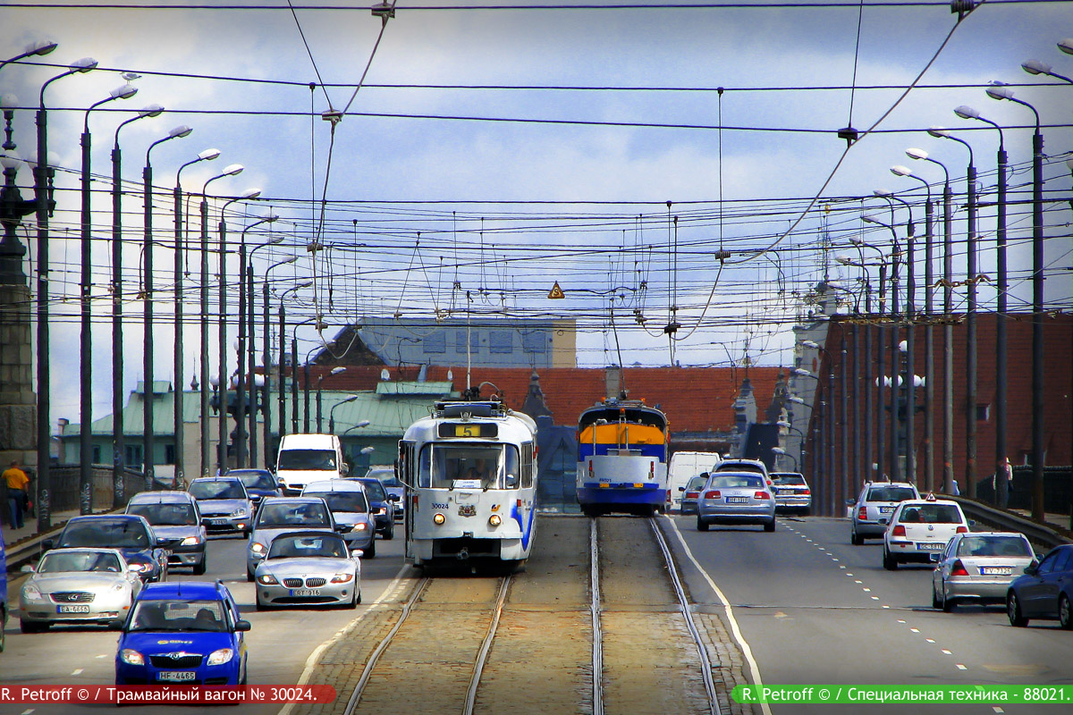 Рига, Tatra T3A № 30024