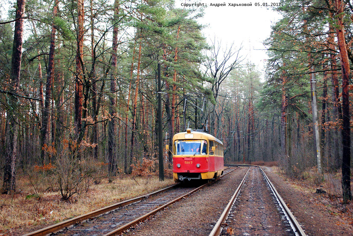 Киев, Tatra T3SU № 5817