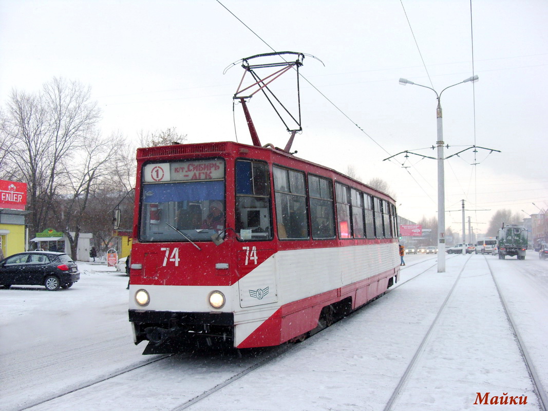 Ачинск, 71-605 (КТМ-5М3) № 74