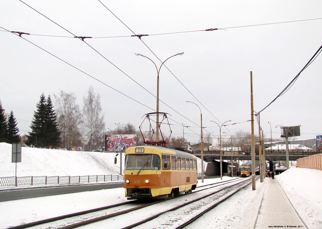 Екатеринбург, Tatra T3SU № 601