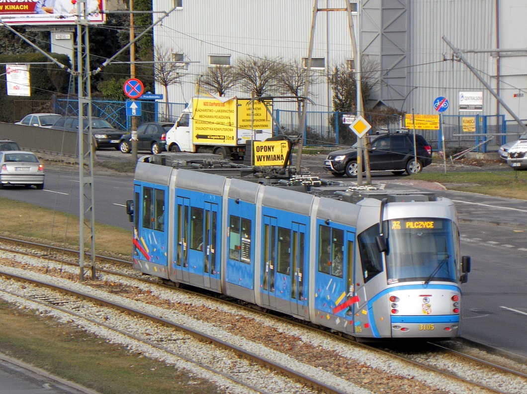 Вроцлав, Škoda 19T Elektra № 3105