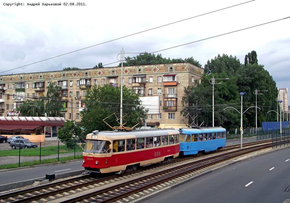 Киев, Tatra T3SU № 6029