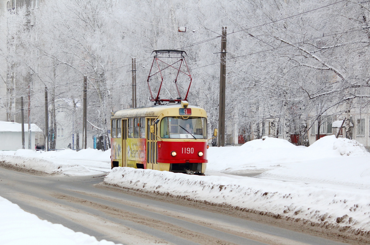 Ижевск, Tatra T3SU № 1190