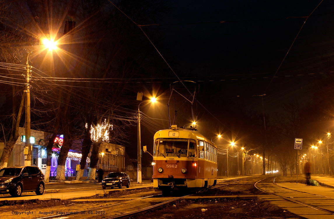 Киев, Tatra T3SU № 5962