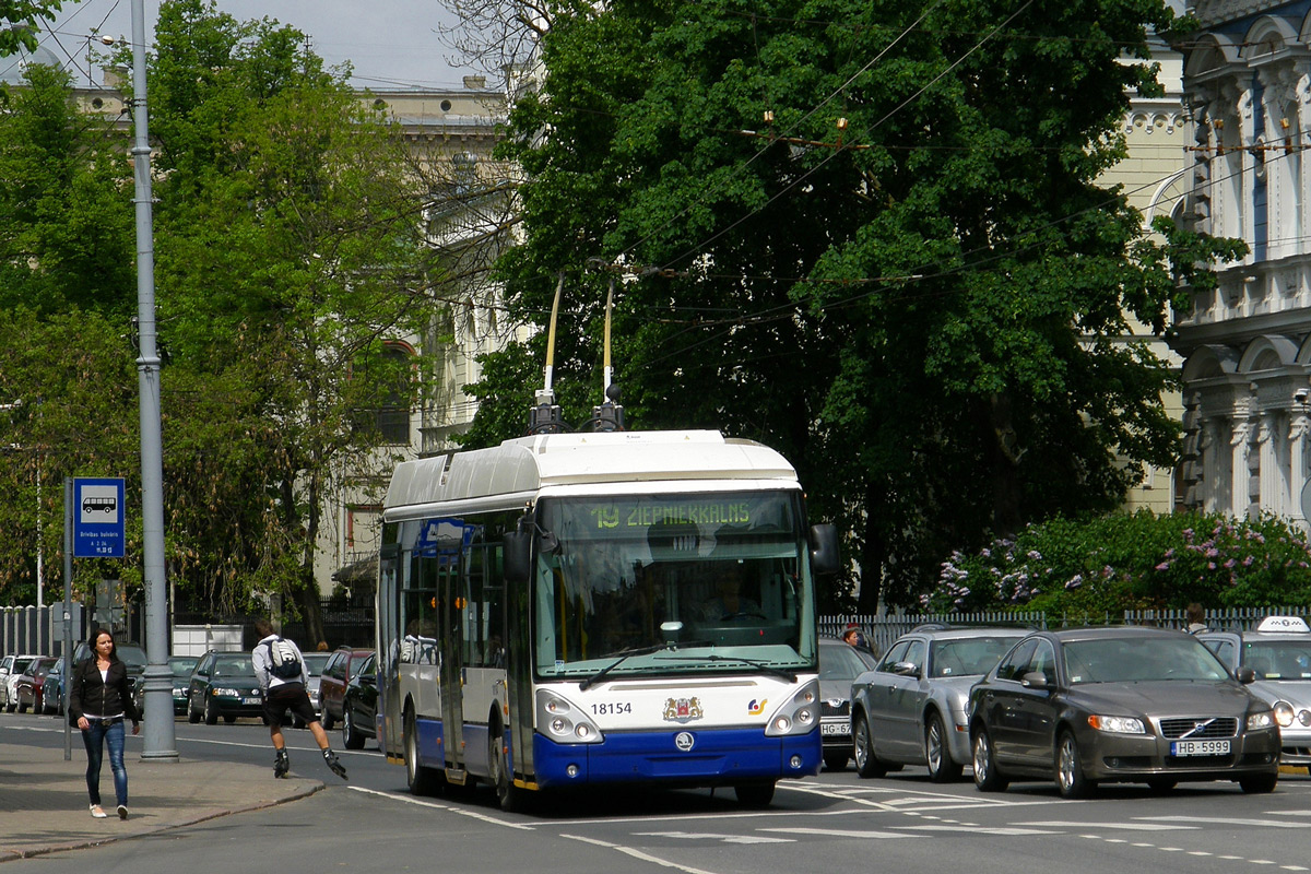Рига, Škoda 24Tr Irisbus Citelis № 18154