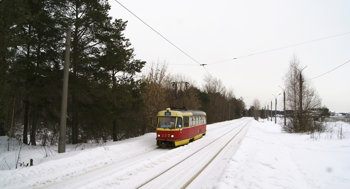 特维尔, Tatra T3SU # 237; 特维尔 — Streetcar lines: Zavolzhsky District (line to Staraya Konstantinovka)