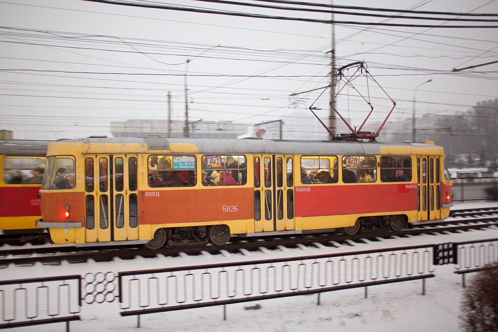 Волгоград, Tatra T3SU № 5826