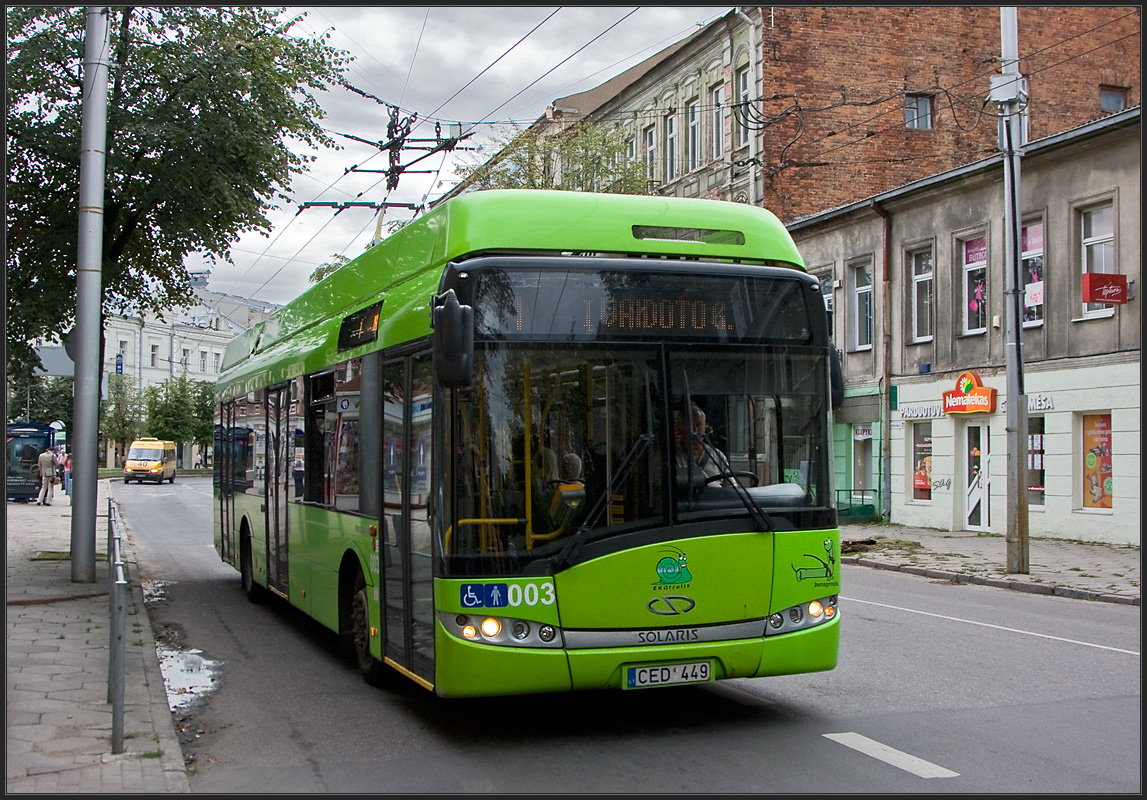 Каунас, Solaris Trollino III 12 AC № 003