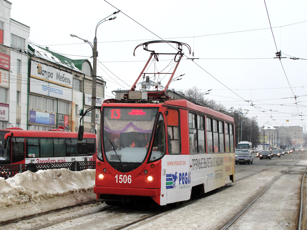 Казань, 71-134АЭ (ЛМ-99АЭ) № 1506